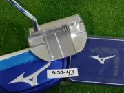 Mizuno M Craft V White Satin 34" Putter with Headcover & Weight Kit New