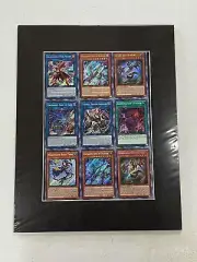 Yugioh Konami Official Chaos Impact 1st Edition SECRET RARE Uncut Sheet 3