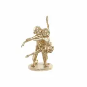 Decorative Figure Dkd Home Decor Fz-95015 18.5 x 11.2 x 29.5 Cm Golden Resin Colonial Monkey