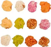 ERINGOGO 12pcs Popcorn Model Kernels Snack Mini Fake Food for DIY Jewelry Craft Home Decor