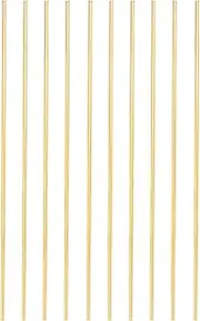 uxcell 10 Pcs Brass Round Rod, 2.5mm x 8" Lathe Bar Stock H59 Brass Round Stock for DIY Craft Making Hardware Novelty Model Car Plane Boat Ship, Copper