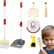 Cleaning Toys for Toddler - Safe Pretend Play Kids Cleaning Set,Educational Interactive Cleaner Toys for Children Boys Girls