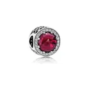 Authentic Pandora Radiant Heart Red Charm