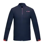 YONEX 24S/S Men's Badminton Woven Jacket Sports Top Dark Navy NWT 241WU005M