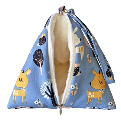 Handmade Sugar Glider Bonding Pouch Hamster Carrier Bag Small Animal Portable...