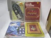 4 Needlework Stitchery Crewel Kits