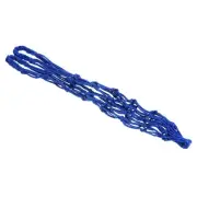 Sturdy Basketball Mesh Net Bag Carry Bag Ball Carrier, Blue
