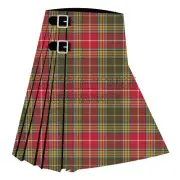 Traditional Handmade Clan Buchanan Weathered Tartan Kilt CustomSize Kilt For Men