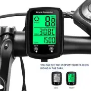 Bicycle Computer Digital Wired Cycling Computer Speedometer Backlight Odometer