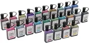 Colorful Waterproof Marker Ink Refill Set Fade Resistant for Daily Painting 24pcs Kit for All Ages