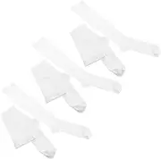 [FRCOLOR] Men's Compression Socks 3 Pairs Knee Length Sports Flight Moisture Wicking Socks