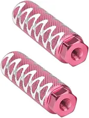 [NAMOARLY] 1 Pair Bike rear foot pedal pegs stunt pegs cycle foot pegs footpeg bike pegs universal scooter pegs Pedals stunt pegs Road peda toddler bike flat tripod the se