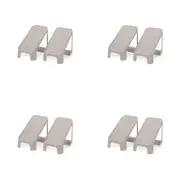 4x 2pc Joseph Joseph Shoe-in Single Shoe Caddy Organiser Tray/Rack 26.2cm White