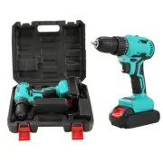 New 36V Brushless Electric Drill Cordless Impact Drill Electric Screwdriver Set
