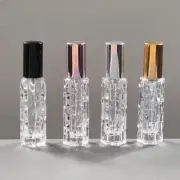 Portable Thick Glass 4pcs 10ml Refillable Empty Travel Perfume Bottles