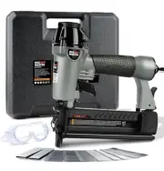 Neu Master Pneumatic Brad Nailer, 2 in 1 Nail Gun Staple Gun Fires 18 Gauge