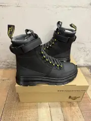 Dr. Martens Combs Tech Boot Black Boots Men's Size 8 / Women's 9 Docs NIB $149