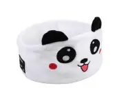 Kids Bluetooth Headband Headphone Earphone Wireless Sleeping Music Headwear Cute - White