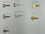 Master Lock OEM NOS Padlock Key Blanks LARGE VARIETY Many Different Blanks