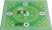 Mahjong Table Cloth Cover - 31.5x31.5 in Mahjong Table Mat | Mahjong Gamiing Tabletop Cover | Non-Slip Square Board Games Table Mat | Cards Play Table Mat for Mahjong Poker Card Games