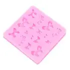 sugar flower mould cake tool soft pottery soap mold SEAUA^RN