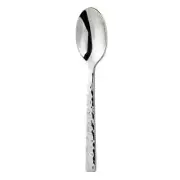 Oneida B327SDEF Chef's Table Hammered™ Stainless 7" Dessert Spoon - 1 Doz