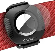 SPIGEN Pet Collar ComforTag for Apple AirTag Case, Lightweight Unique Design Soft TPU Pets Dog Cat Collar High Glossy Finish GPS Tracker Holder Cover - Black