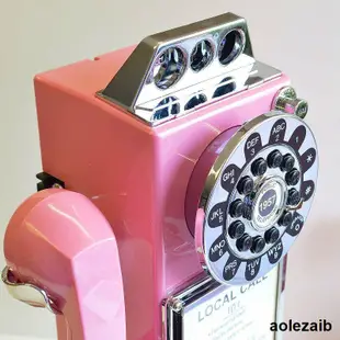 美國50年代複古風格投幣電話機Retro Vtg payphone 中國現貨