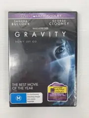 GRAVITY Sandra Bullock George Clooney DVD R4 *NEW SEALED* Free Tracked Post