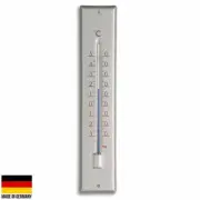 TFA Micah Outdoor Weatherproof Aluminium Thermometer, 30cm