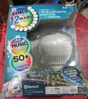 Blue Sky LED Bluetooth Light Bulb Speaker with Remote BR30 65w