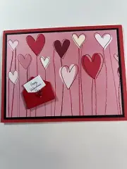 Handmade Greeting Cards- Valentine Day Cards Set of 6