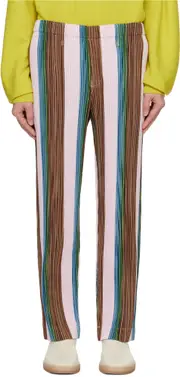 striped trousers 1,3 multi-color