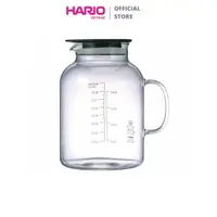 在飛比找蝦皮購物優惠-Hario 1L 水果孵化玻璃排毒瓶,水瓶(使用微波爐) -