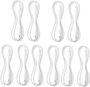 TEHAUX 5sets Charging Cables USB Phone Charger Cables Charging Cords C to C Charging Cable USB to USB C Cord USB C Chargers USB C Charging Cable Nylon 2pcs*5