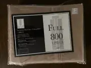 Hotel New York, Full Size, 4-Piece Sheet Set - Color Taupe