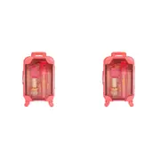 2PK Wicked Mini Make Up Case Lip Gloss/Nail Polish/Nail Decals Kids Pink 5y+