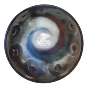 LOTUS HANDPANS - 9/10 Notes Nitrided Steel Handpan - Comet