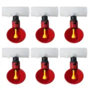 Hydration Solution for Chickens Ducks and Geese 6 Automatic Waterer Cups