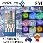 Waterproof 5M 5050 RGBW Cool White 300 LED SMD LED Strip Light 12V IR Controller