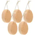 5 Pcs Bath Sponge Exfoliating Sponge Body Anti-cellulite Sponge Oval Bath Sponge