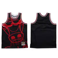 在飛比找PChome24h購物優惠-MITCHELL & NESS M&N 公牛隊 背心 BIG