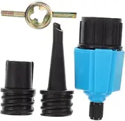 Kisangel Portable Inflatable Boat Valve Adapter Kayak Air Valve Connector for Pump Paddleboard Pump Adapter Wide Compatibility