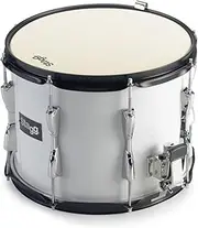 Stagg 22088 13 x 10-Inch Marching Snare Drum - White