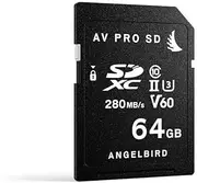 Angelbird SD Card AV Pro UHS-II 64GB V60,AVP064SDMK2V60