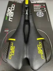 Selle San Marco Saddle Aspide Carbon Fx Wide Open (Pce) Black Yellow