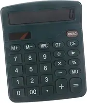 [DIYEAH] Solar Powered Small Calculator Colored Desktop Calculator with Big Buttons Practical for Home and Office Use Present for Students Everyday Calculations