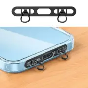 UpgradessMetal Phone Strap Patches Phone Lanyard Adapter Phone Lanyard