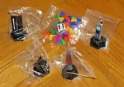 Trivial Pursuit Pop Culture Game Tokens Lava Lamp Joy Stick Cassette Tape Phone