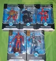 Dc multiverse lot gold label Captain Atom Orion Red Tornado Commander McFarlane